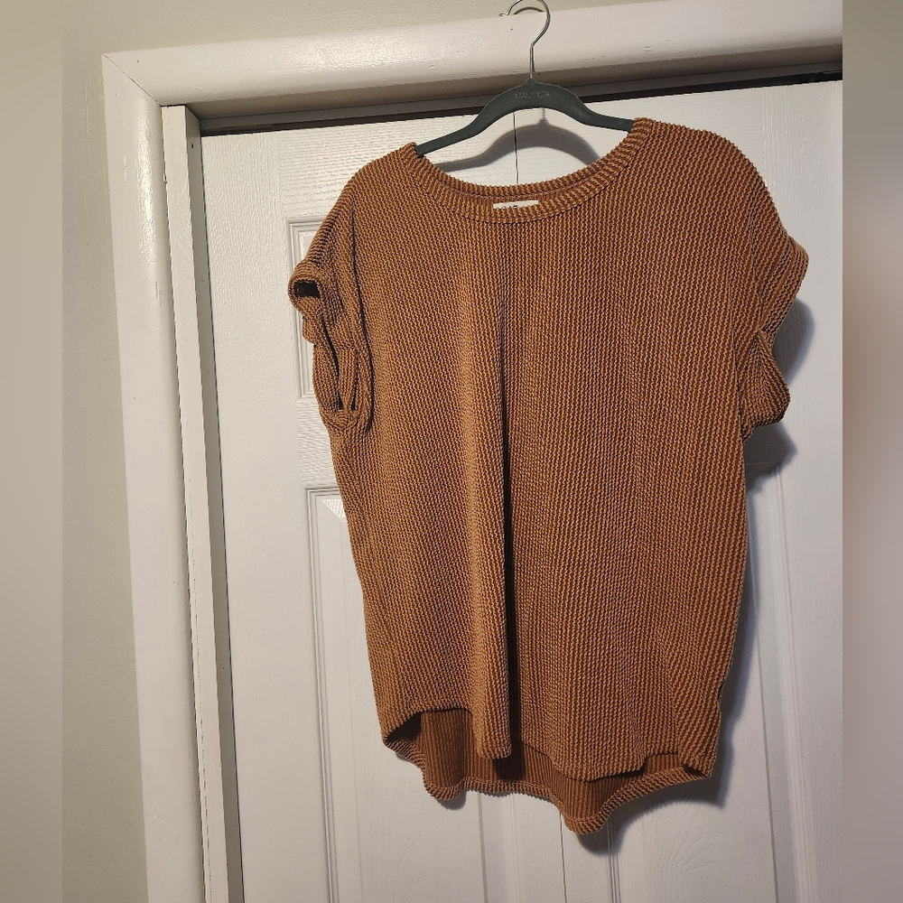Maurices Brown Knit Top